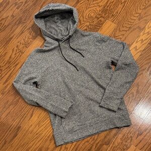 Men's EXPRESS XS Gray Hooded Sweatshirt